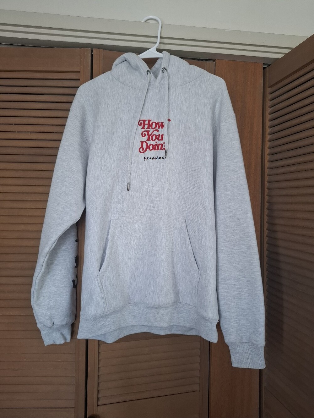 embroidered design ☆ Friends Hoodie / Size L